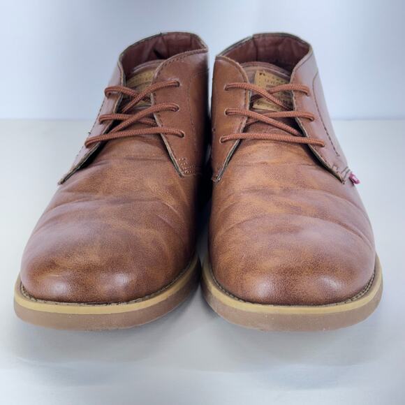Levis Chukka Ankle Boots Mens Size 8.5M Brown Lace Up Casual Travel 518085BRTN - Picture 3 of 11